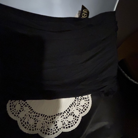Black Ruffled  bikini skirt - Picture 4 of 6